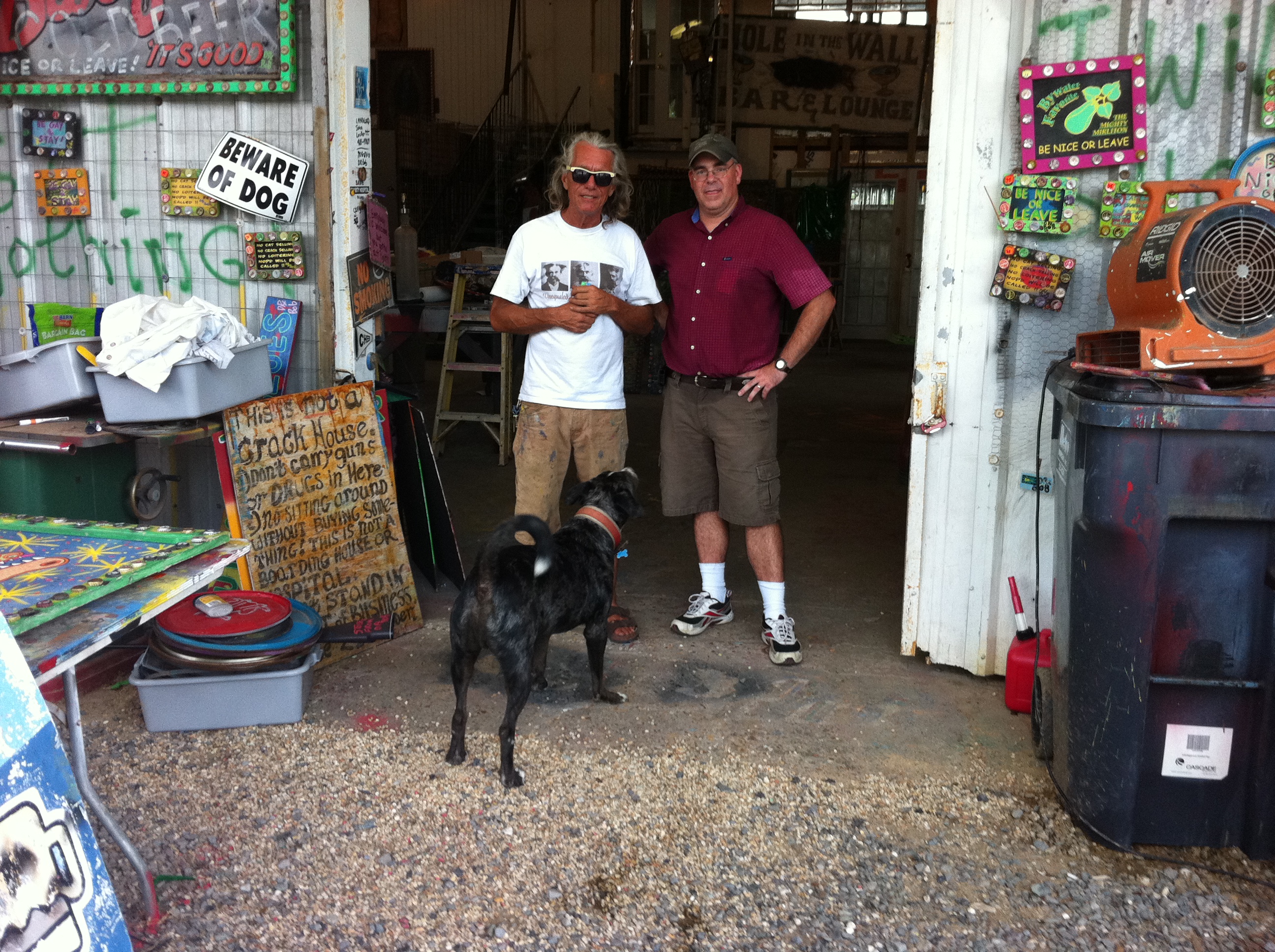 Dr. Bob with Davie Burgdorf in New Orleans in 2010